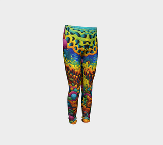 BUBBLEZ YOUTH LEGGINGS | ACIDMATH AI