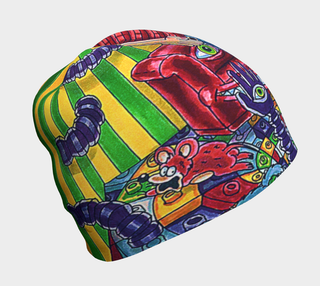 ACCORDIAN BOY BEANIE | SALVIA DROID