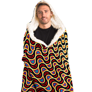 Swirl Hooded Blanket | Rob Mack