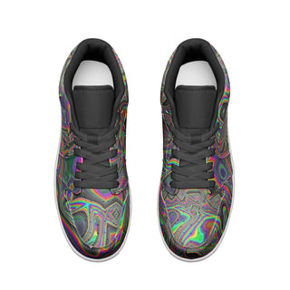 ACID Unisex Low Top Leather Sneakers | Hubert S