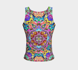 Kaleidos I | Fitted Tank Top | Makroverset