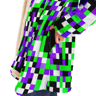 Purple Pixel Cloak | Hubert S