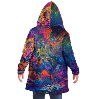 LEAFLET Microfleece Cloak | ACIDMATH AI