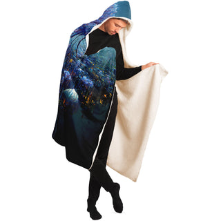 Jellypunk City Hooded Blanket | Michael Garfield