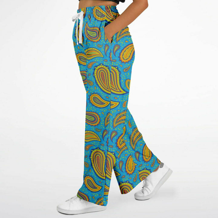 Paisley Fashion Flare Joggers | PSYPEPPER