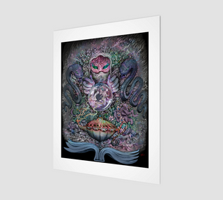 The Wish - Black | 11' x 14' Art Print | James Fletcher