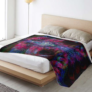 Psychedelic Magus | Microfleece Blanket | James Fletcher