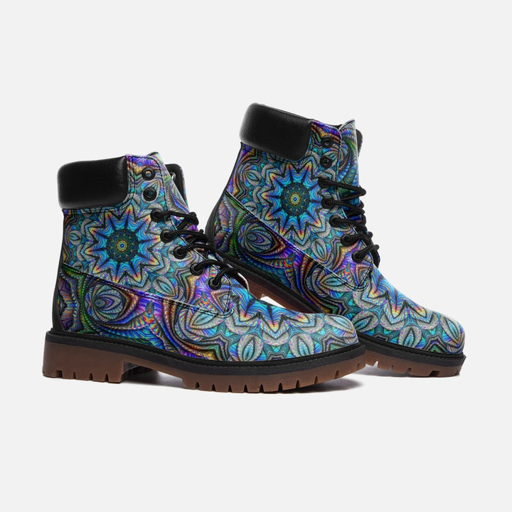 PSYCHEDELIC SYMPHONY | Casual Leather Lightweight boots TB | IMRAN