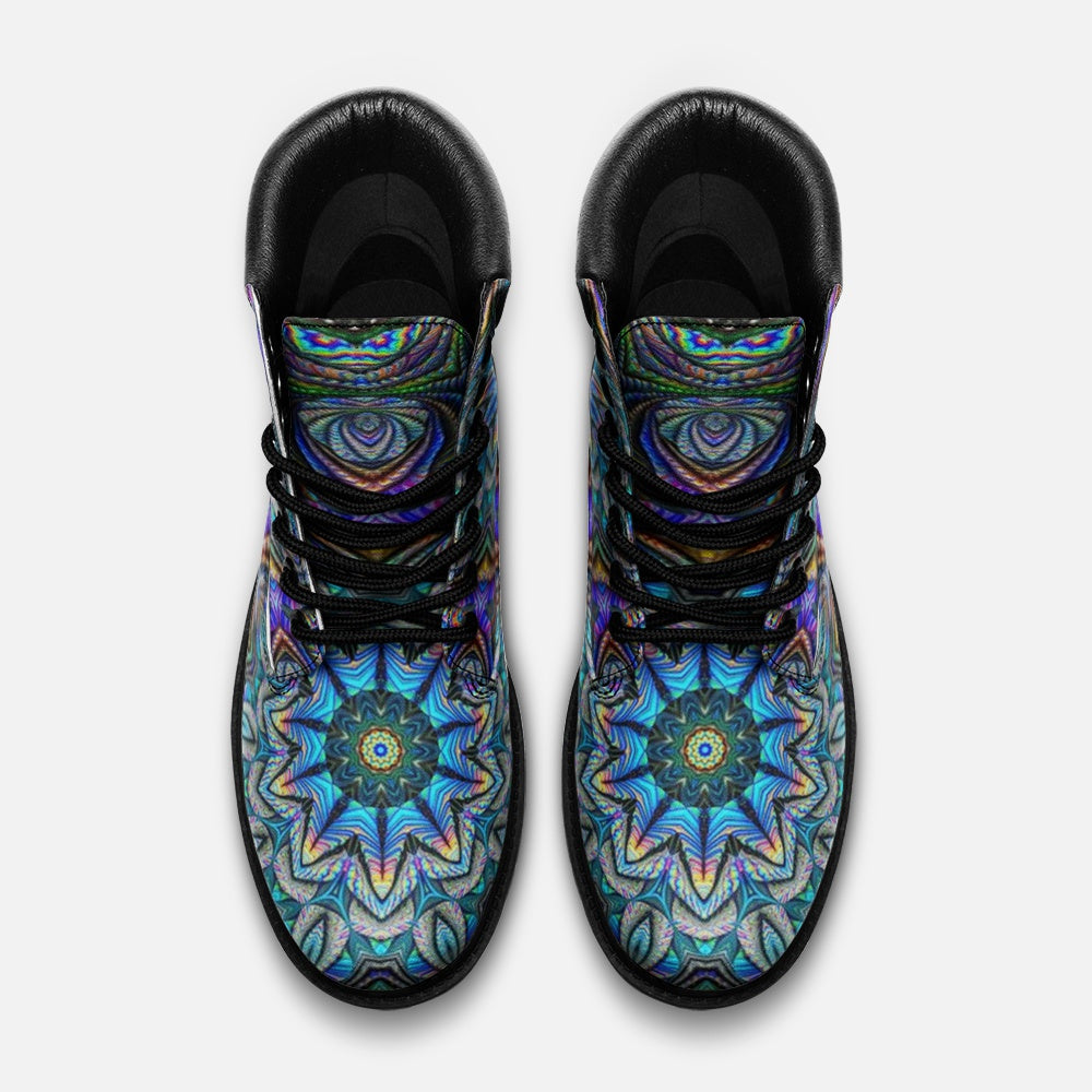 PSYCHEDELIC SYMPHONY | Casual Leather Lightweight boots TB | IMRAN