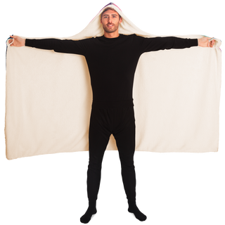 Glitchy Galaxy | Hooded Blanket | Makroverset