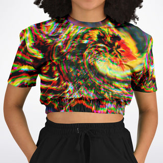 Dragon Peak | Athletic Cropped Sweatshirt | Makroverset