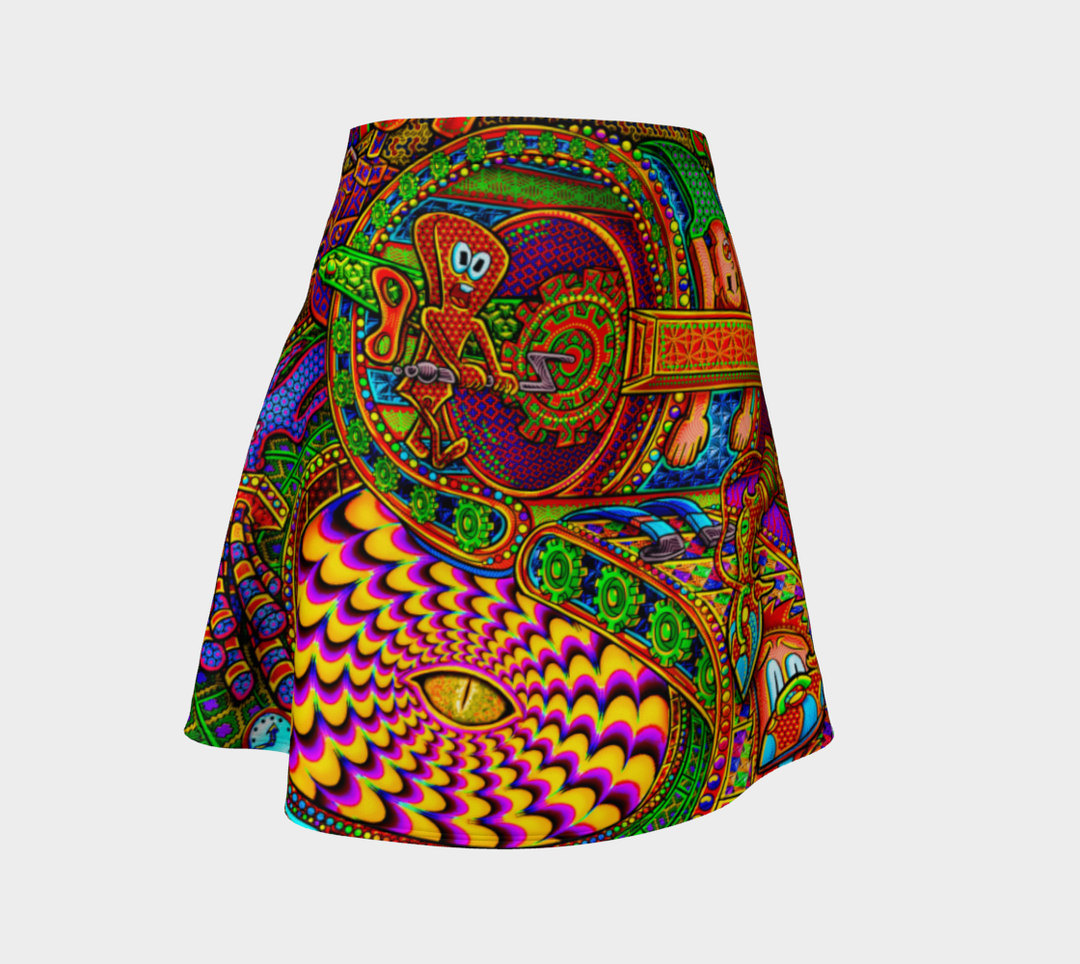 CARNIVAL OF THE ABYSS | FLARE SKIRT | SALVIADROID