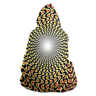 SWIRLS HOODED BLANKET | ROB MACK