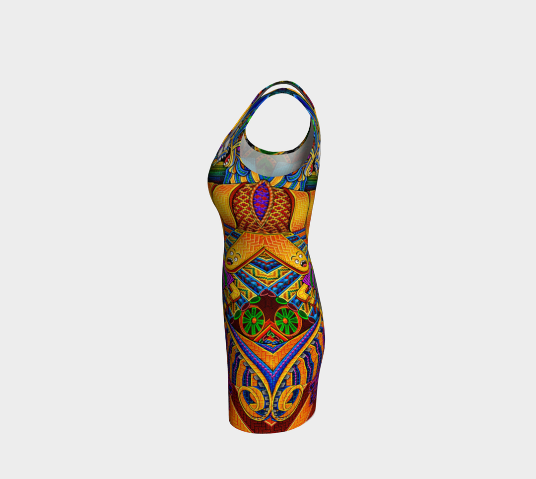 CONDUCTOR OF CONSCIOUSNESS | BODYCON DRESS | SALVIADROID