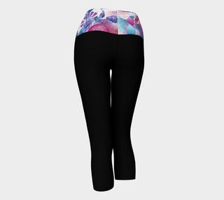 Entheogenic Vimana | Yoga Capris | Dylan Thomas Brooks