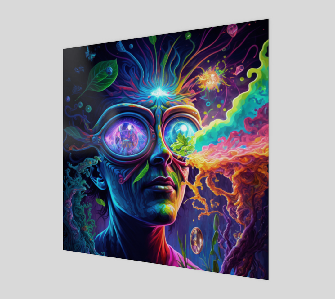 Synesthesia Art Print | Acidmath Guy