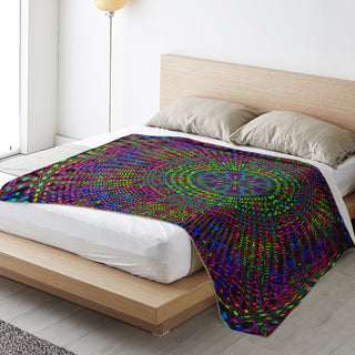 Psy Mandala Blanket | Hubert S