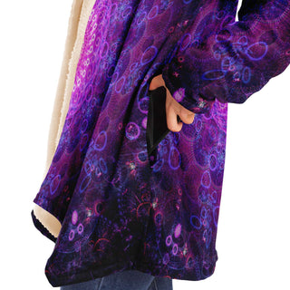 Sacred Flower Microfleece Cloak | Cameron Gray