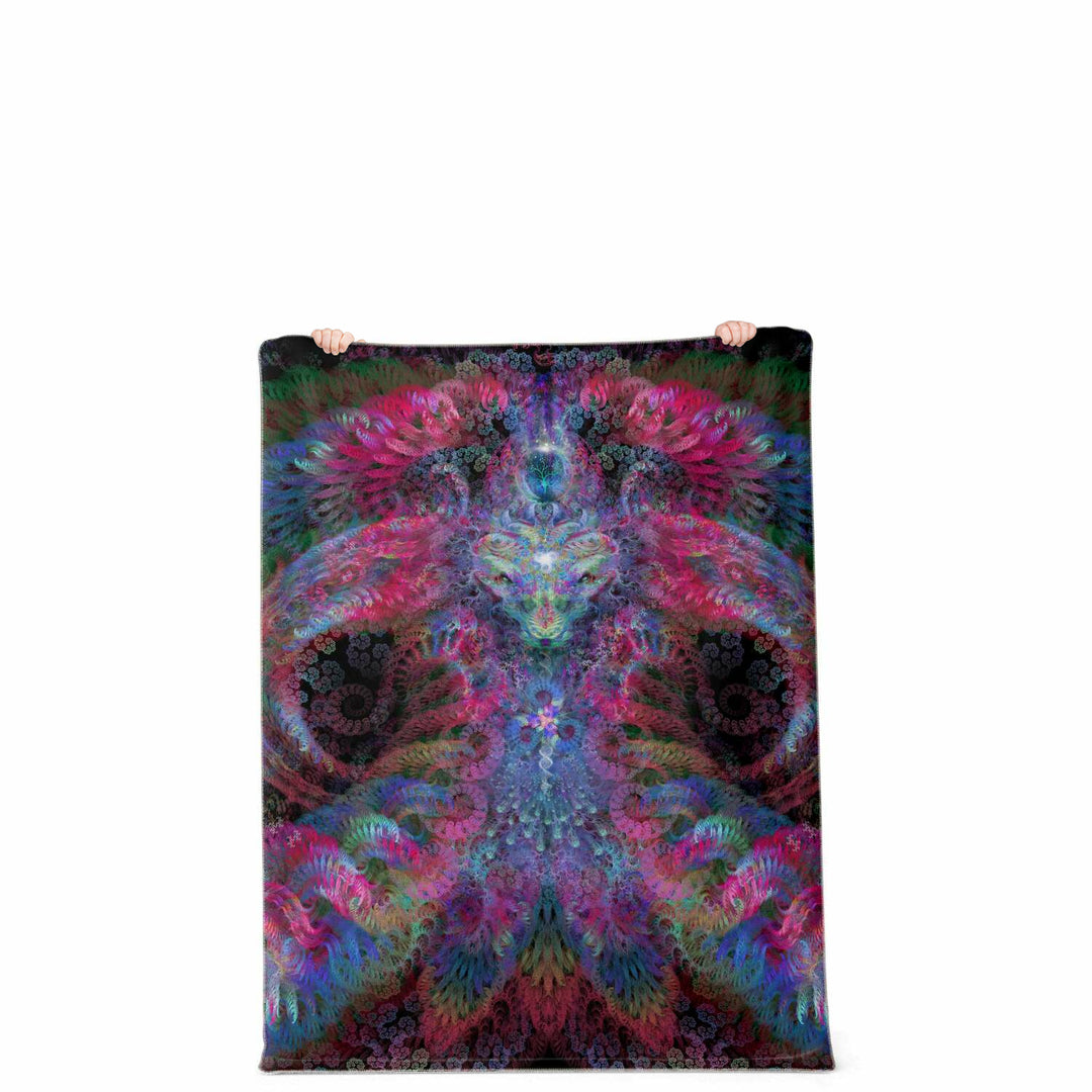 Psychedelic Magus | Microfleece Blanket | James Fletcher
