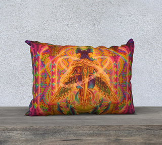DEATH BY ASTONISHMENT 20" X 14" PILLOW CASE | SALVIA DROID
