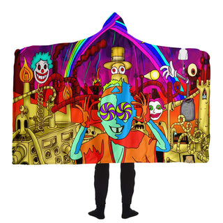 Super Jail Hooded Blanket | Miko Art