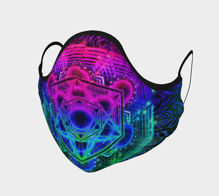 Metatronic | Face Mask | Yantrart Design
