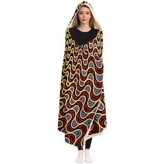 Swirl Hooded Blanket | Rob Mack