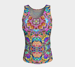 Kaleidos I | Fitted Tank Top | Makroverset