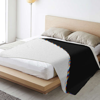 Split | Micro Fleece Blanket | Austin Blake