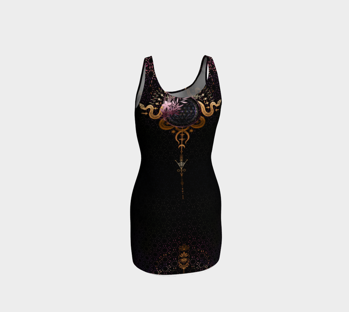 Seed of life || bodycon dress by Cosmic Shiva