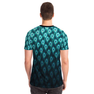 Trippy Peacock Feathers | Unisex T-Shirt | Mandalazed