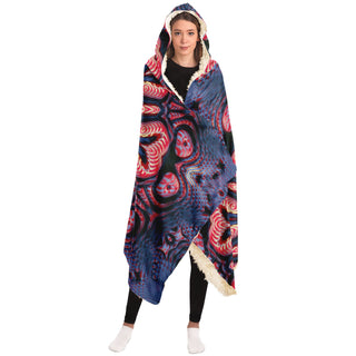 Jolly Visitors | Hooded Blanket | Makroverset