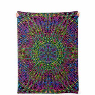 Psy Mandala Blanket | Hubert S