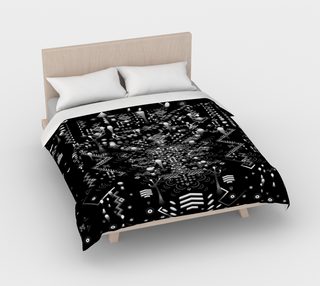 Mystic Move Black | Duvet Cover | TAS Visuals