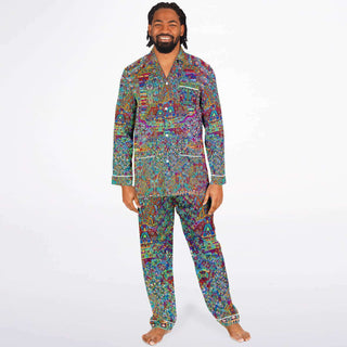 Mandala Jazz Satin Pajamas | Lachlan Wardlaw