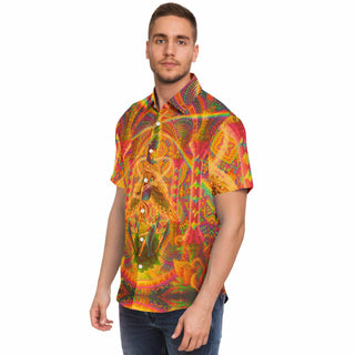 Death By Astonishment Button Shirt | Salvia Droid