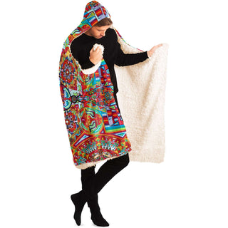 Mantra Hooded Blanket | Lachlan Wardlaw