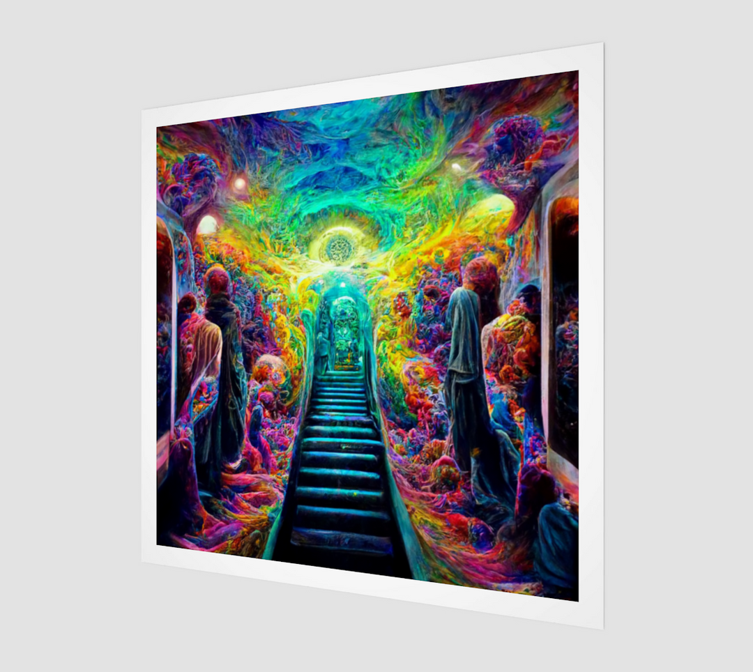 Stairway Print | Acidmath Guy