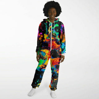 ART SPLASH Athletic Jumpsuit | GEOGLYSER
