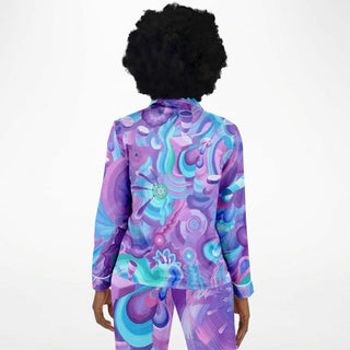 Juicy Candy Flow Satin Pajamas | Dylan Thomas Brooks