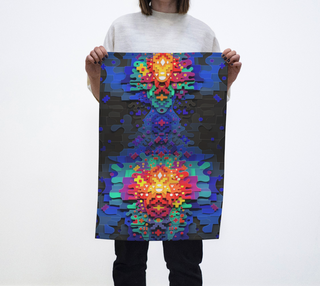 Deep Band Tea Towel | TAS Visuals