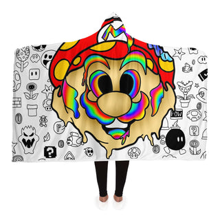 MARIO SPLASH HOODED BLANKET | MIKO ART