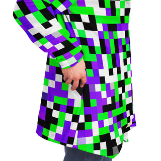 Purple Pixel Cloak | Hubert S