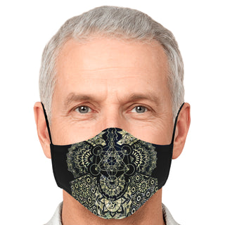 Geometric Gold | Face Mask | Mil Et Une