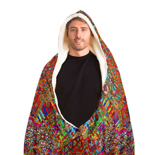 Mandala Hooded Blanket | Lachlan Wardlaw
