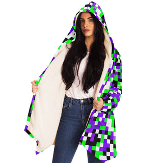 Purple Pixel Cloak | Hubert S