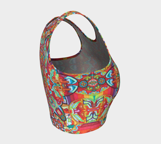 Infinity Mandala | Crop Top | Lachlan Wardlaw