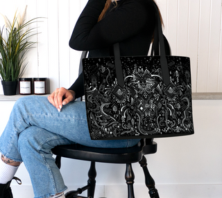 ELEMENTAL VEGAN LEATHER TOTE BAG | TAS