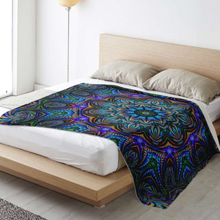 PSYCHEDELIC SYMPHONY | Microfleece Blanket | IMRAN