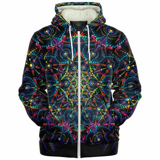 HEALING HEAVEN MICEROFLEECE HOODIE | ROB MACK